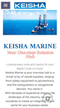 Mobile Screenshot of keishamarine.com